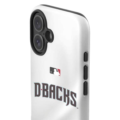 MLB Arizona Diamondbacks Home Jersey iPhone 16 Plus Impact Case